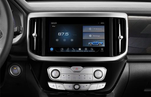 9&rdquo; touchscreen 
